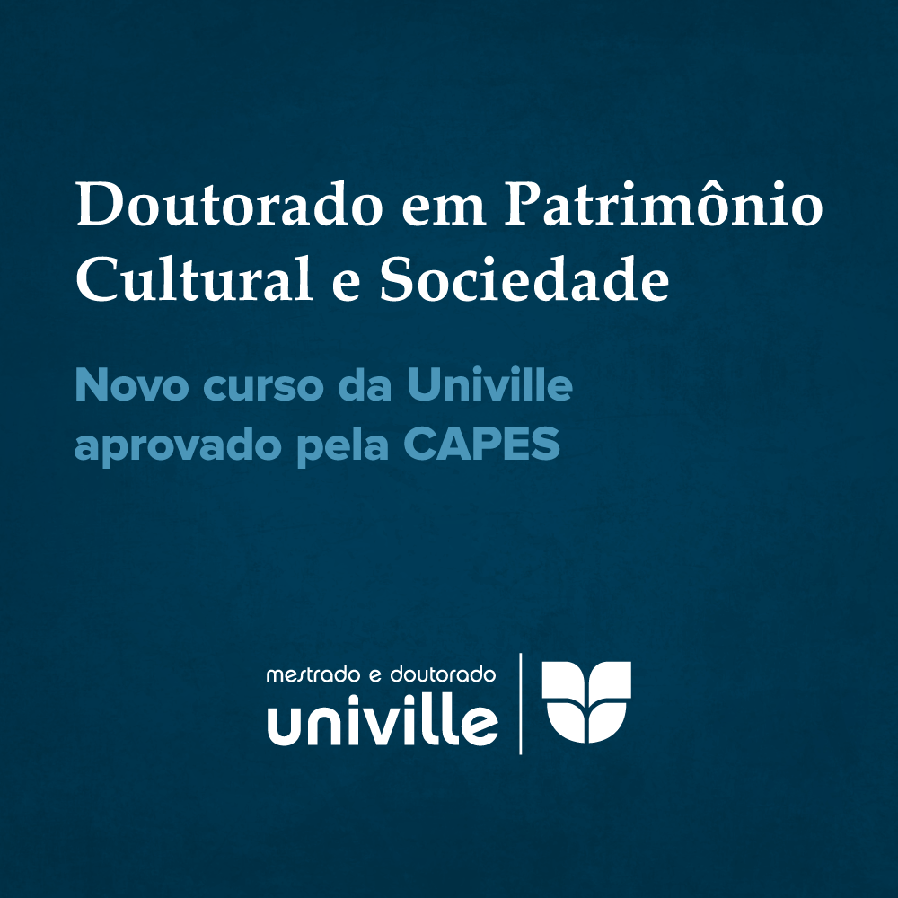 Univille Tem Novo Doutorado Aprovado - Univille Universidade